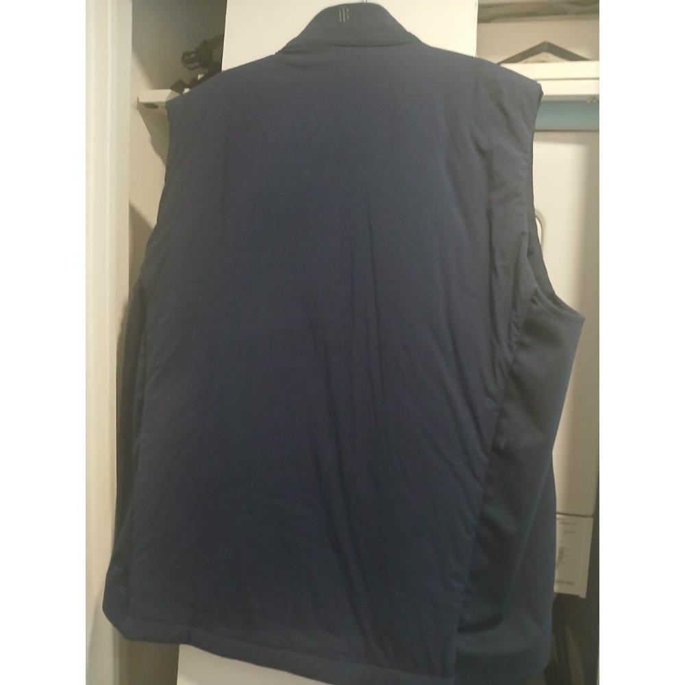 Holderness And Bourne "The King Vest"Navy Stretch Golf Men's XL Dewars - Picture 5 of 6